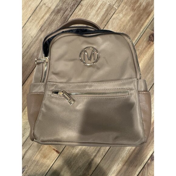 M MARCO MKP Collection Mini Backpack Purse for Ladies XL-M-8110-BG Beige NEW